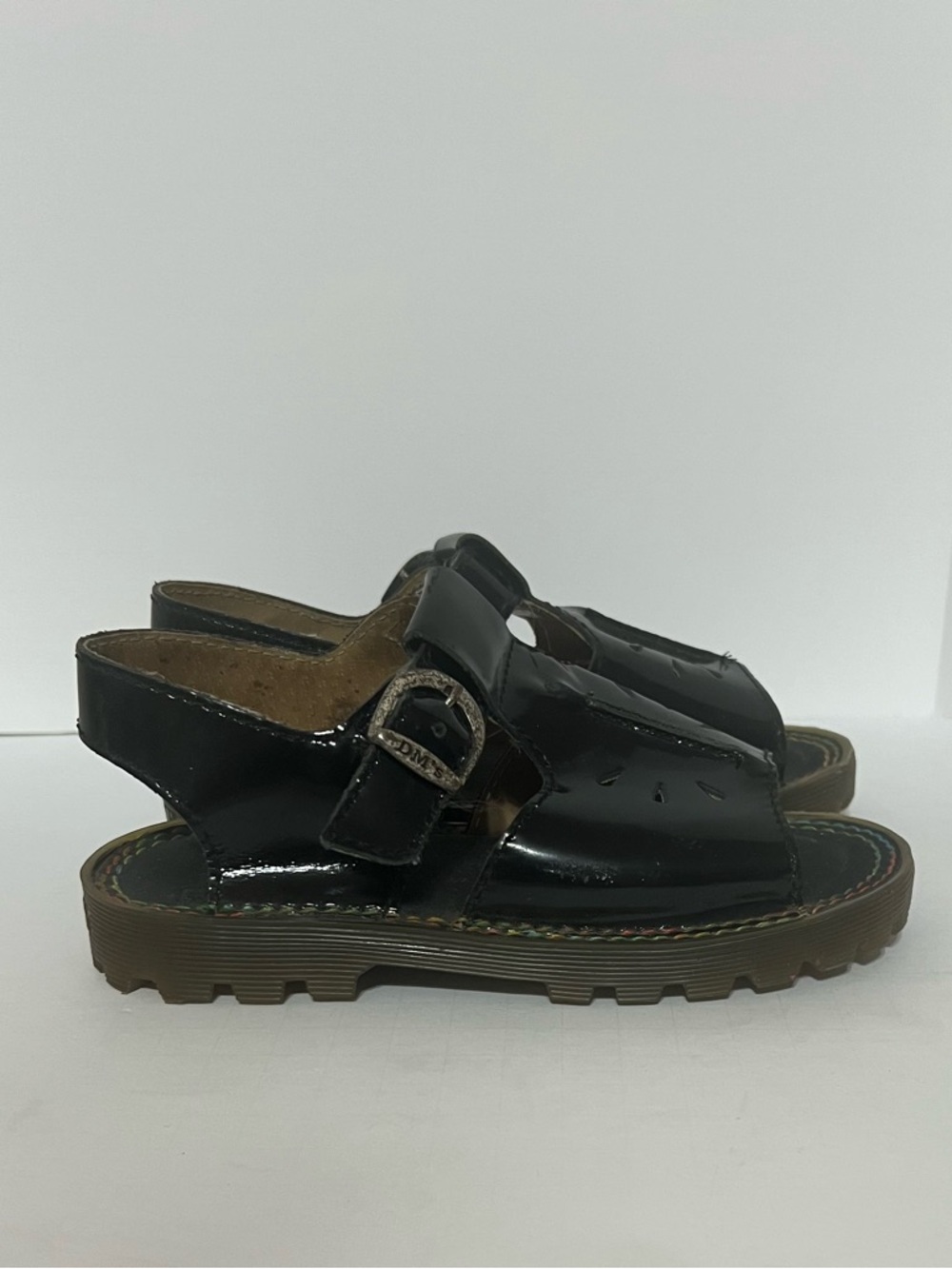 Boys toddler Dr Martens Brown sandals
